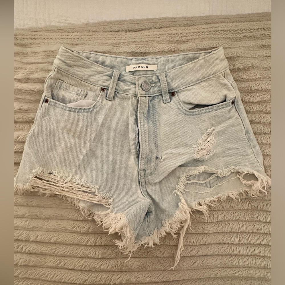 Pacsun High Rise Jean Shorts